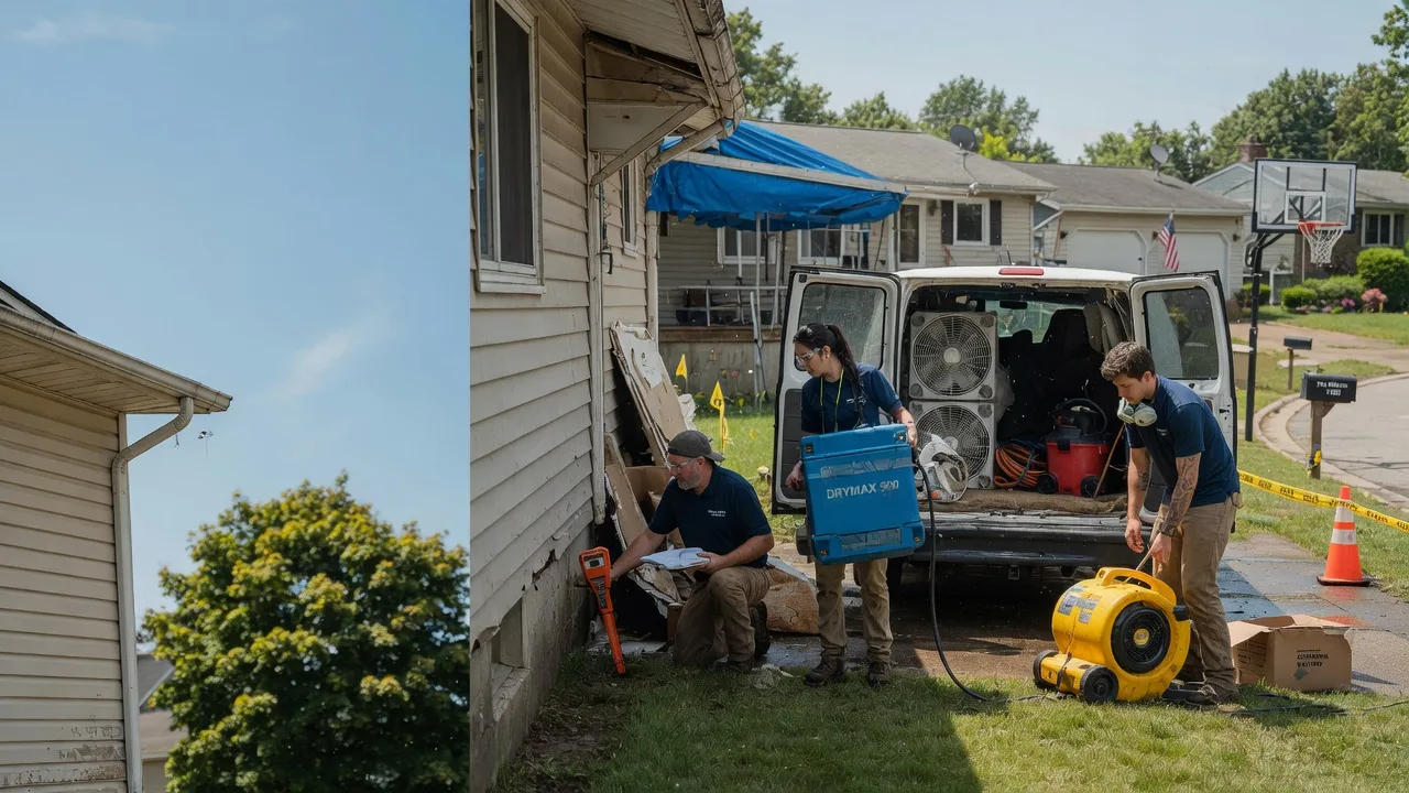 Ceiling Leak Cleanup in Wilberforce, OH near me
